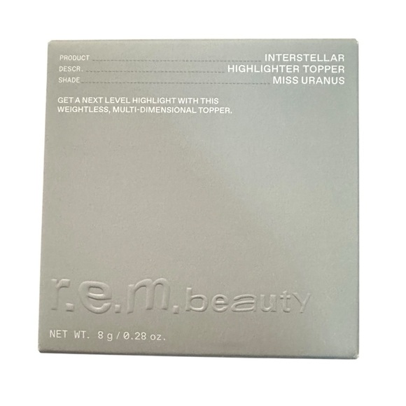 r.e.m. Beauty Interstellar Highlighter Topper - Miss Uranus (frosted pink) NIB - Picture 4 of 5